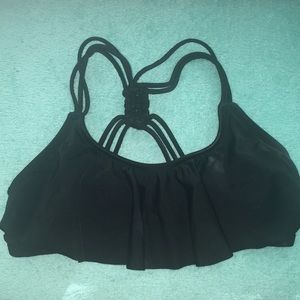 Target macramé swim top